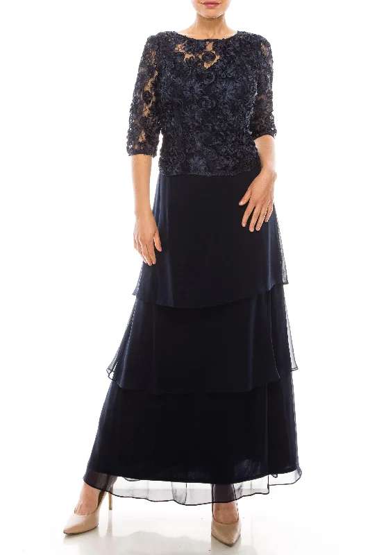 Le Bos Long Formal Mother of the Bride Dress 28145