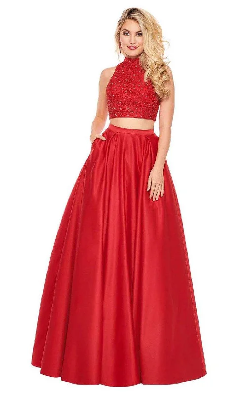 Rachel Allan Prom Two Piece Long Ball Gown 6542