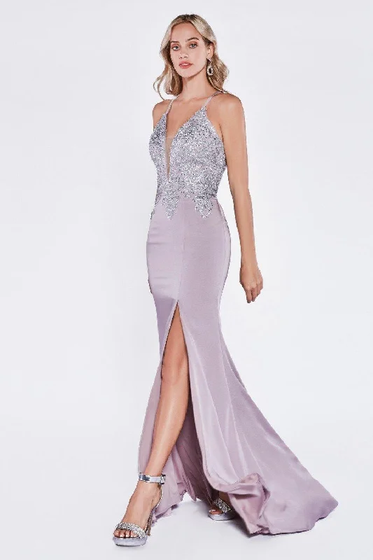 Cinderella Divine ML927 Sexy Long Formal Prom Dress Evening Gown