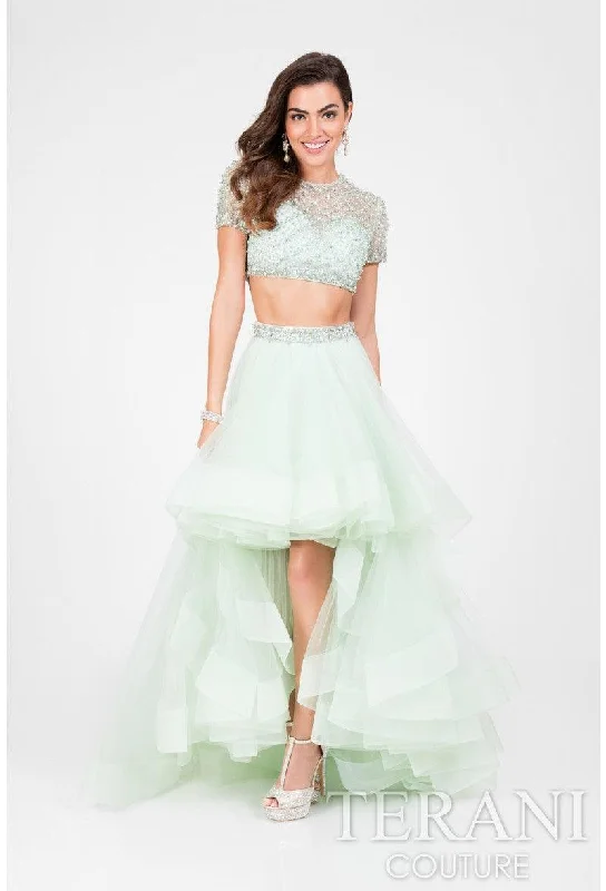 Terani Couture 1712P2743 Sexy Two Piece Prom Dress