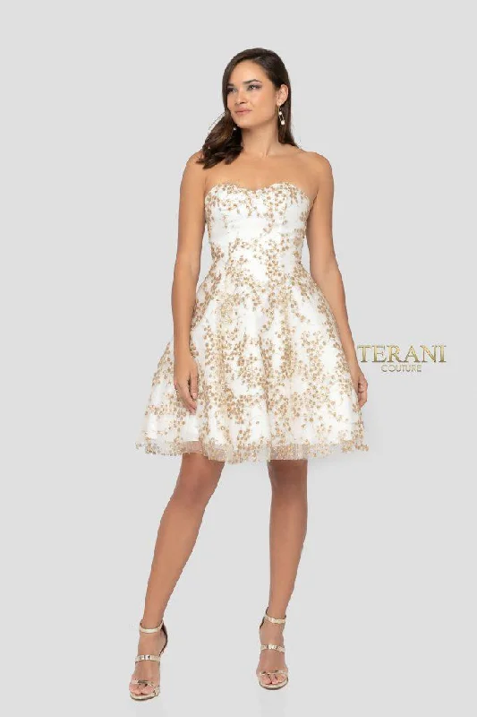 Terani Couture 1911P8073 Short Prom Cocktail Dress