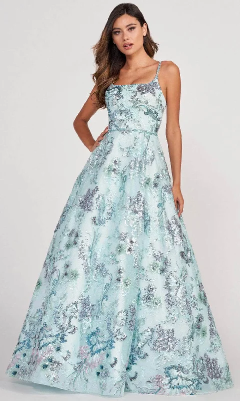 Colette for Mon Cheri CL2011 - Sequin Tulle A-Line Prom Gown