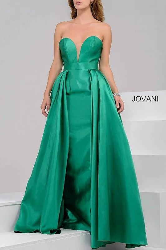 Jovani 37157 Strapless Long Prom Dress