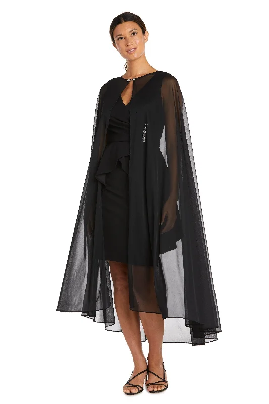 R&M Richards 2664 Chiffon Capei Jacket