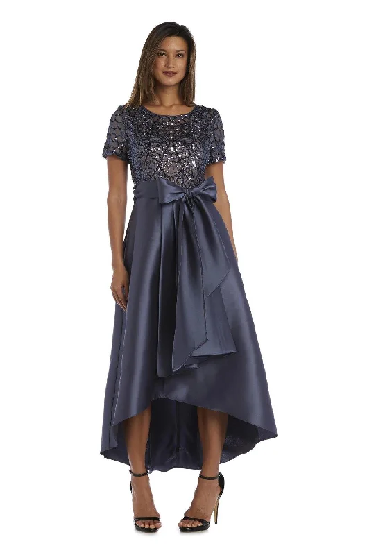 R&M Richards 3532 High Low Cocktail Skirt Top Dress