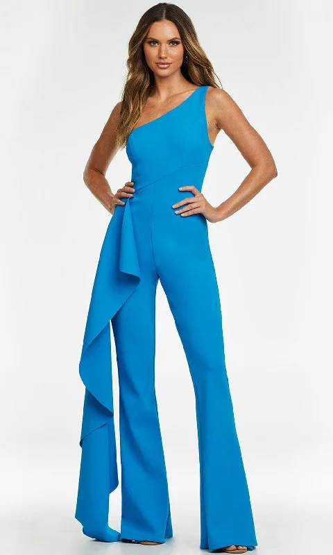 Ashley Lauren - 11152 Drape Cascade Jumpsuit